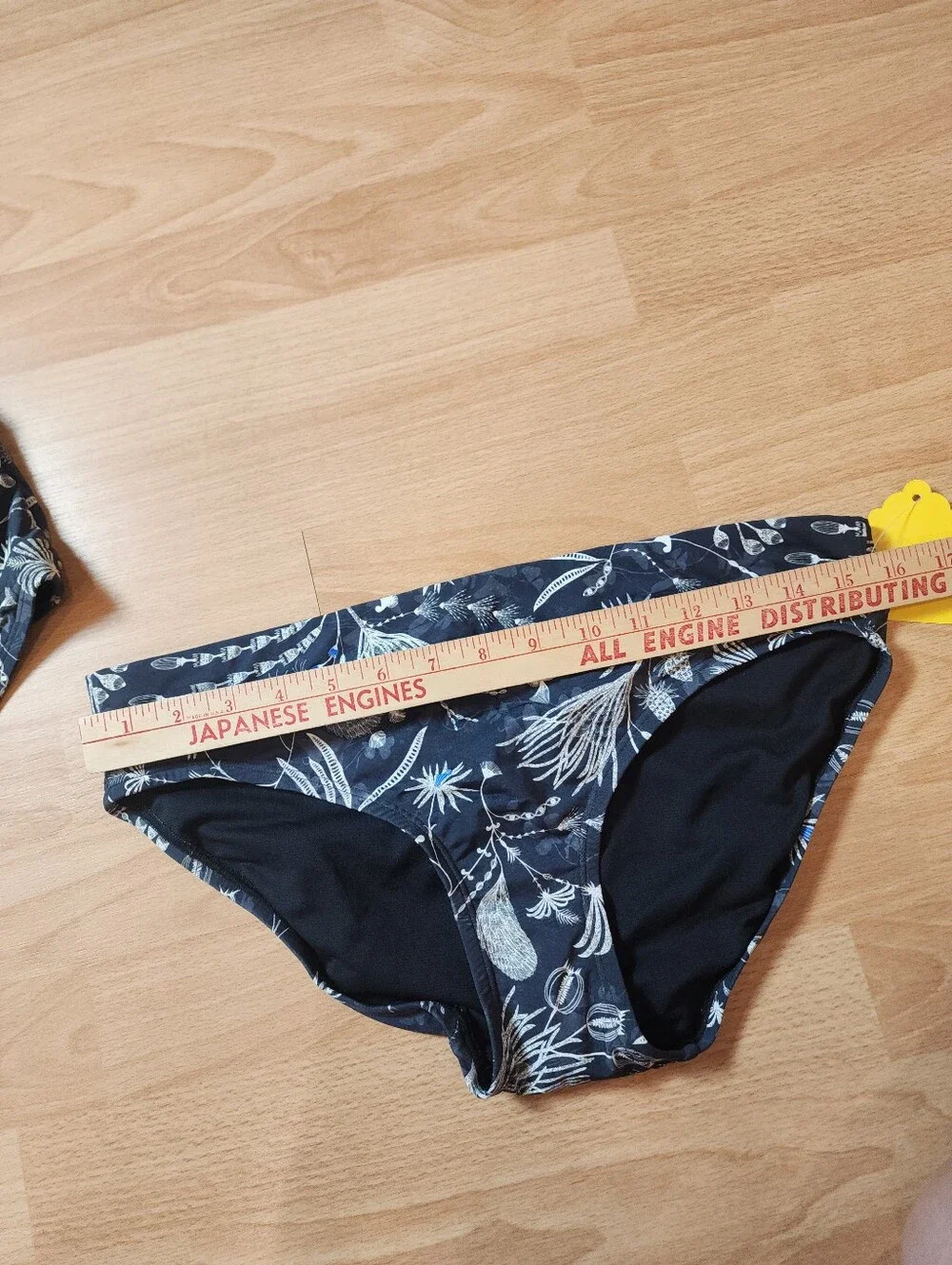 36D/M NWT Title Nine Bikini Set Underwire Grey Papyrus Swim Beach